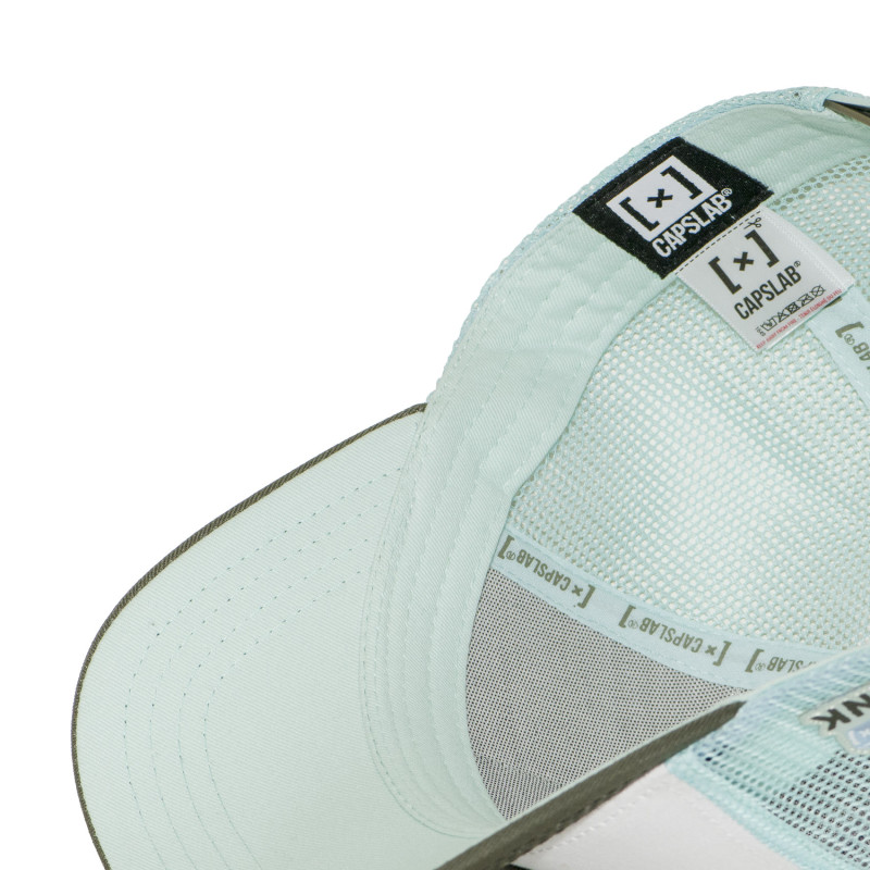 Casquette Trucker Snapback Verte - Capslab