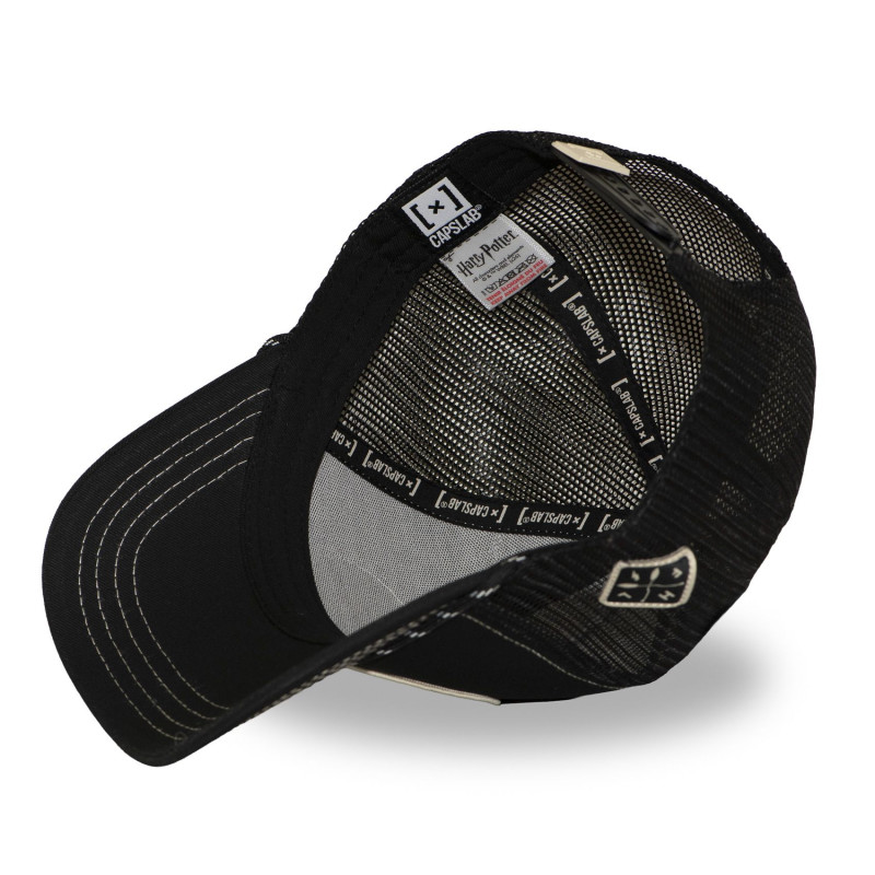 Casquette Trucker Harry Potter Snapback Noire - Capslab