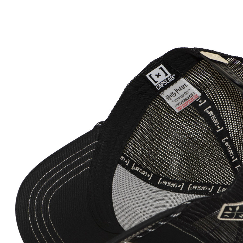 Casquette Trucker Harry Potter Snapback Noire - Capslab