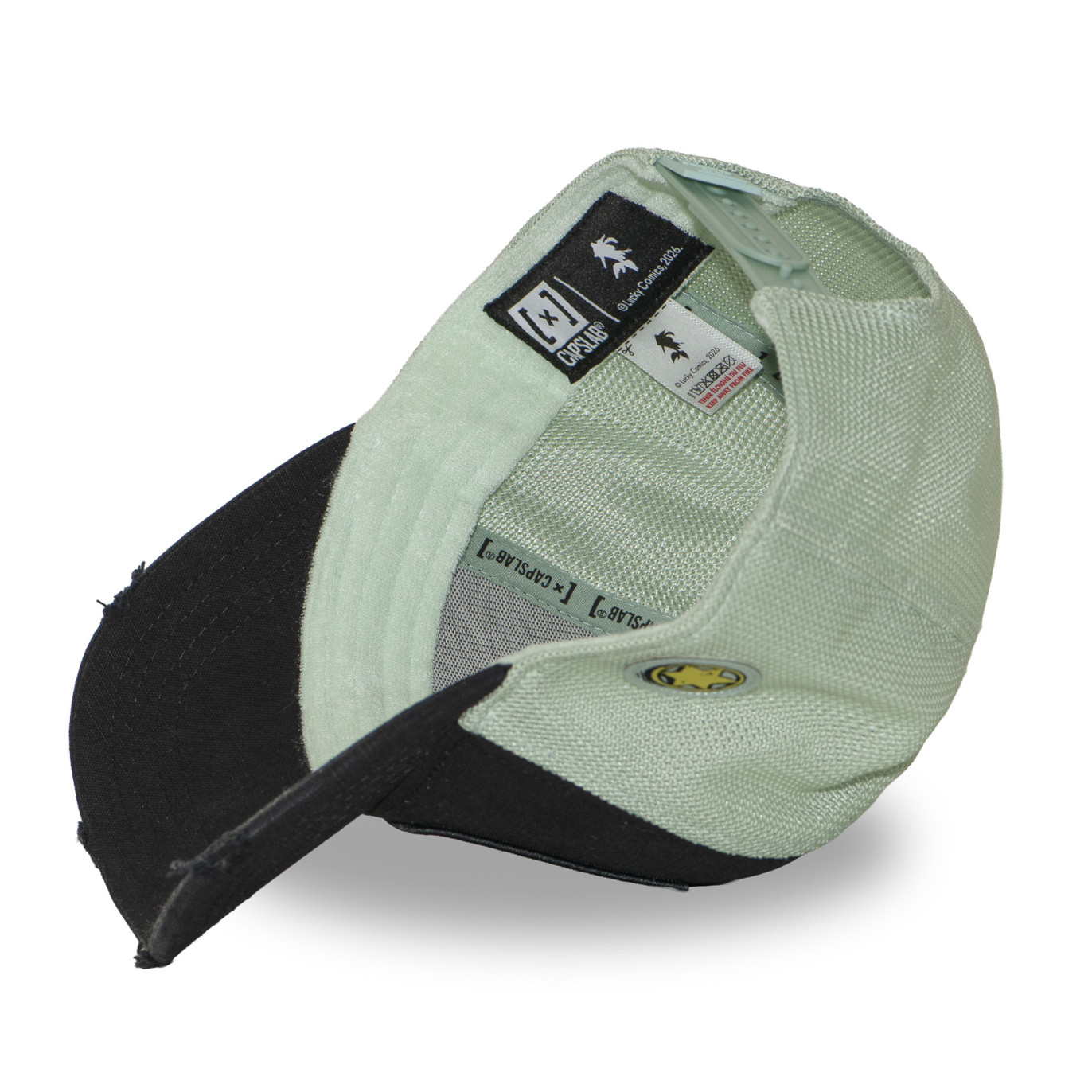 Casquette premium trucker avec filet effet usé Lucky Luke  Fresh Luky