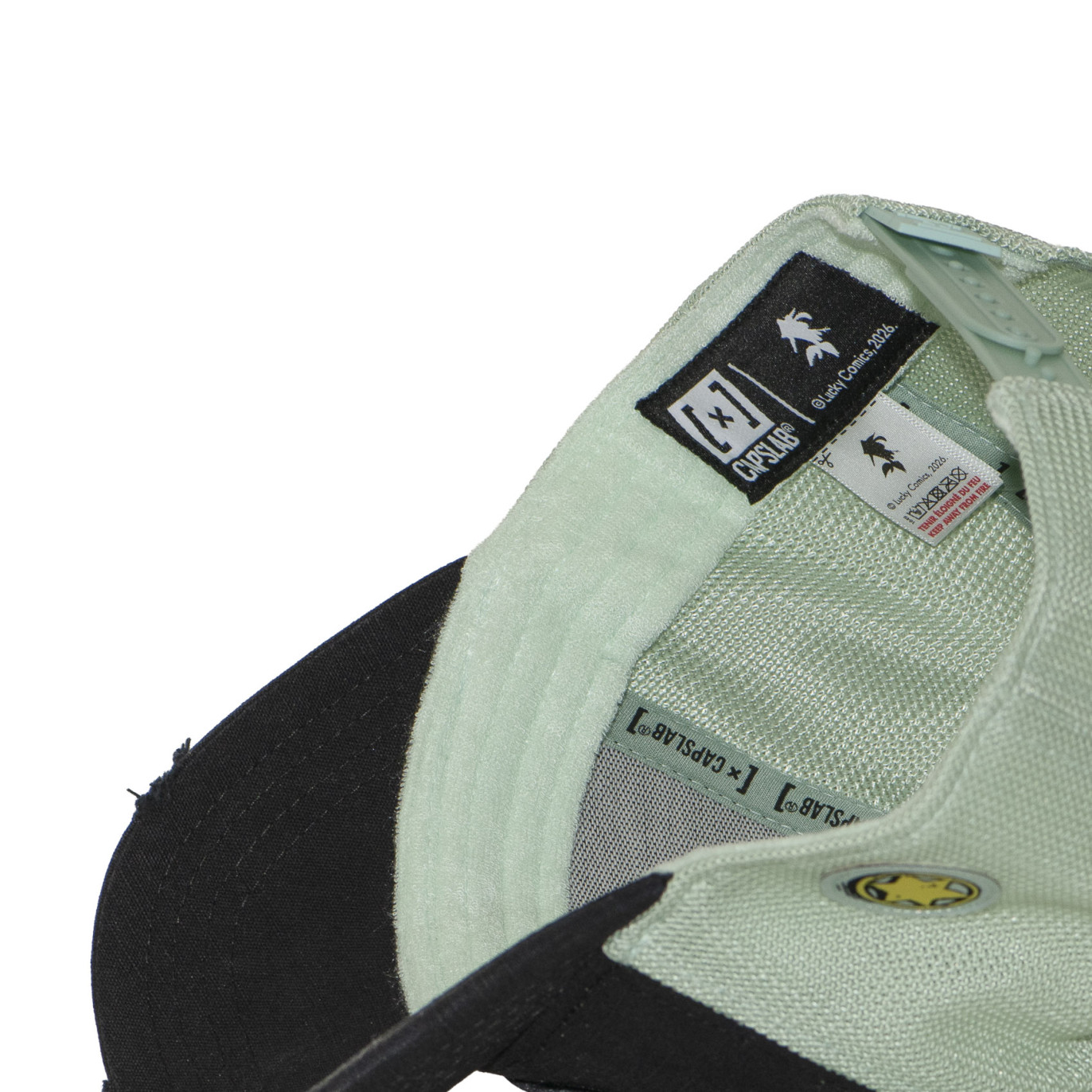 Casquette premium trucker avec filet effet usé Lucky Luke  Fresh Luky
