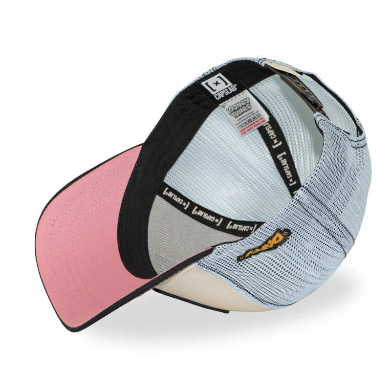 Casquette Trucker Looney Tunes Daffy Duck Snapback Beige - Capslab