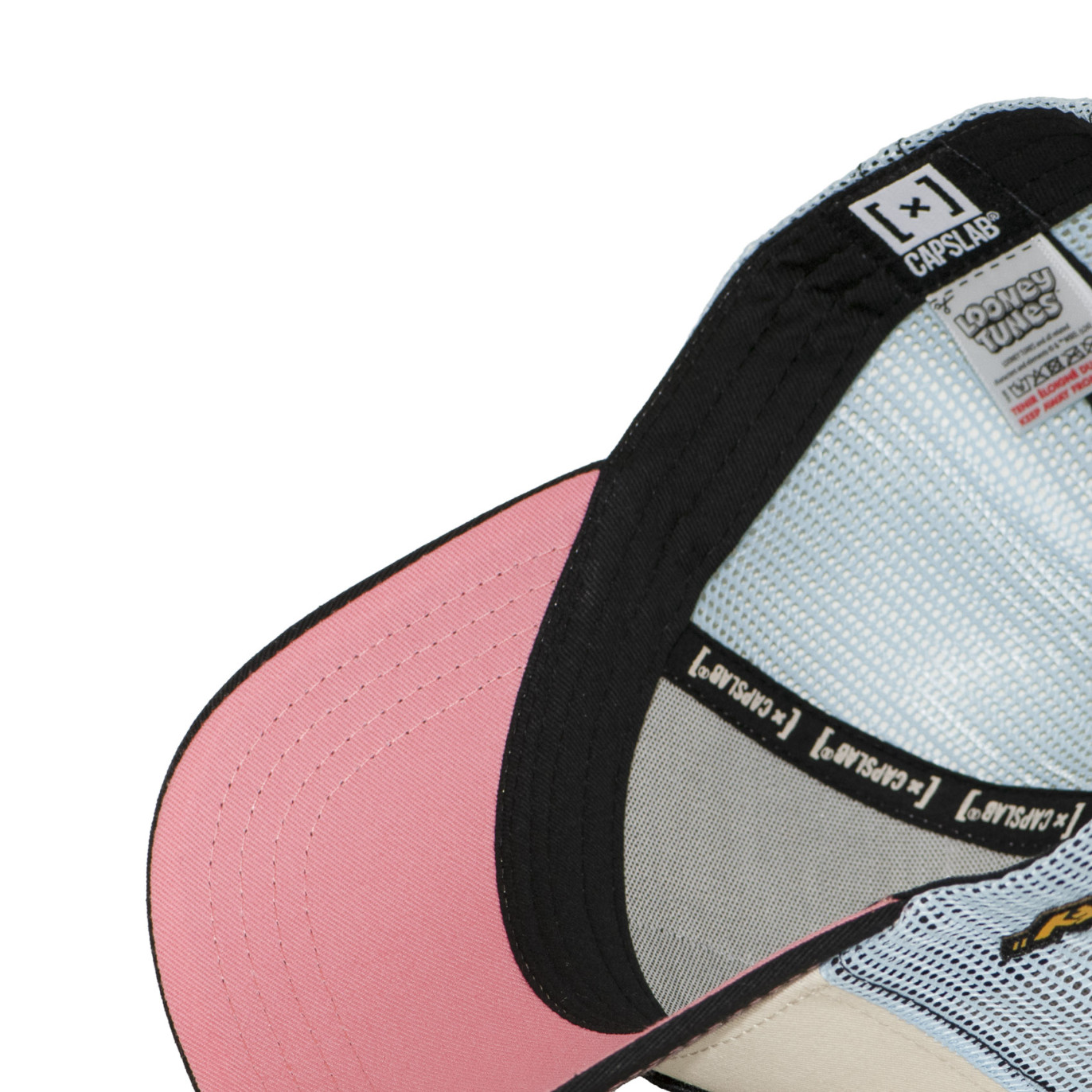 Casquette Trucker Looney Tunes Daffy Duck Snapback Beige - Capslab