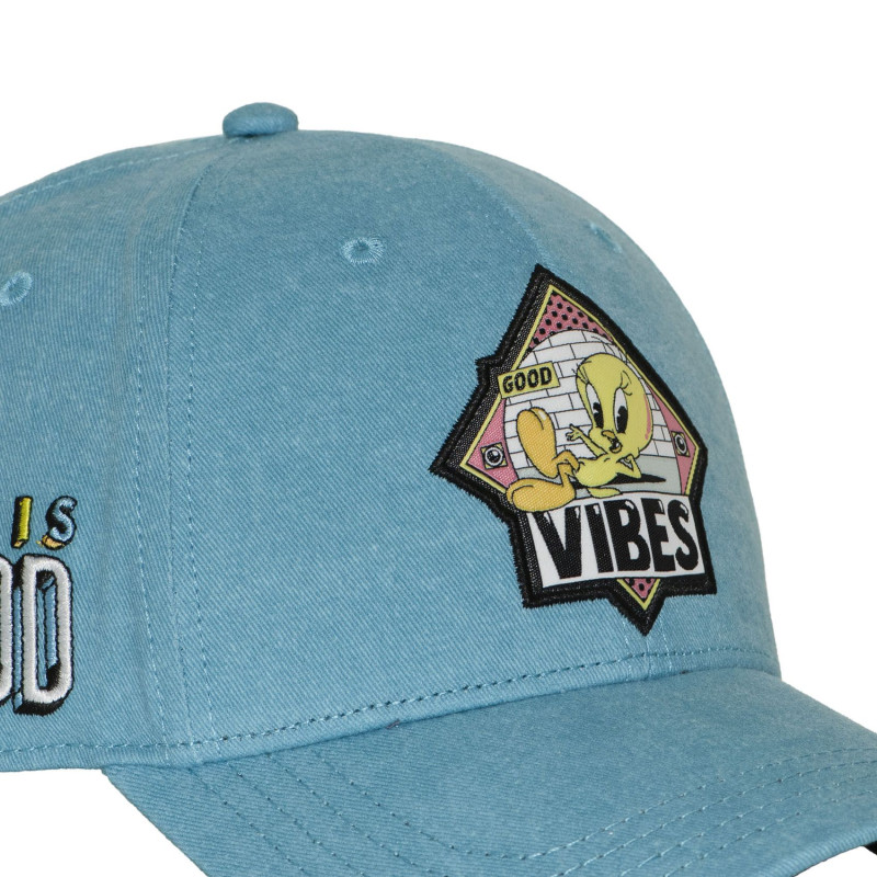 Casquette Baseball Looney Tunes Titi Snapback Bleue - Capslab