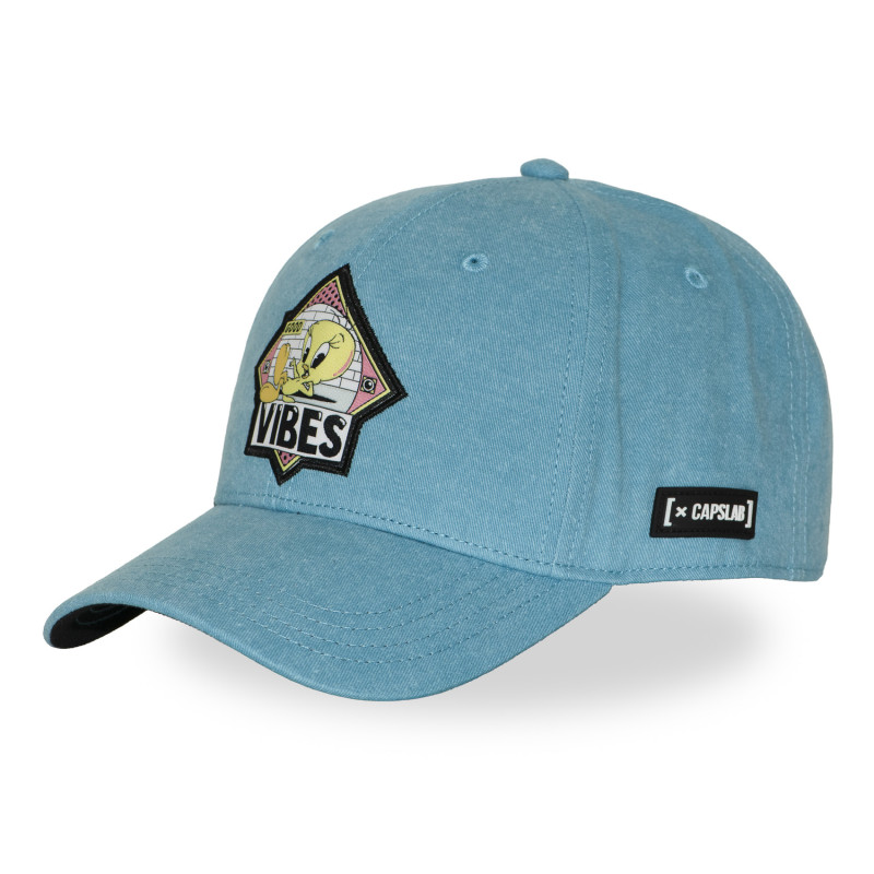 Casquette Baseball Looney Tunes Titi Snapback Bleue - Capslab