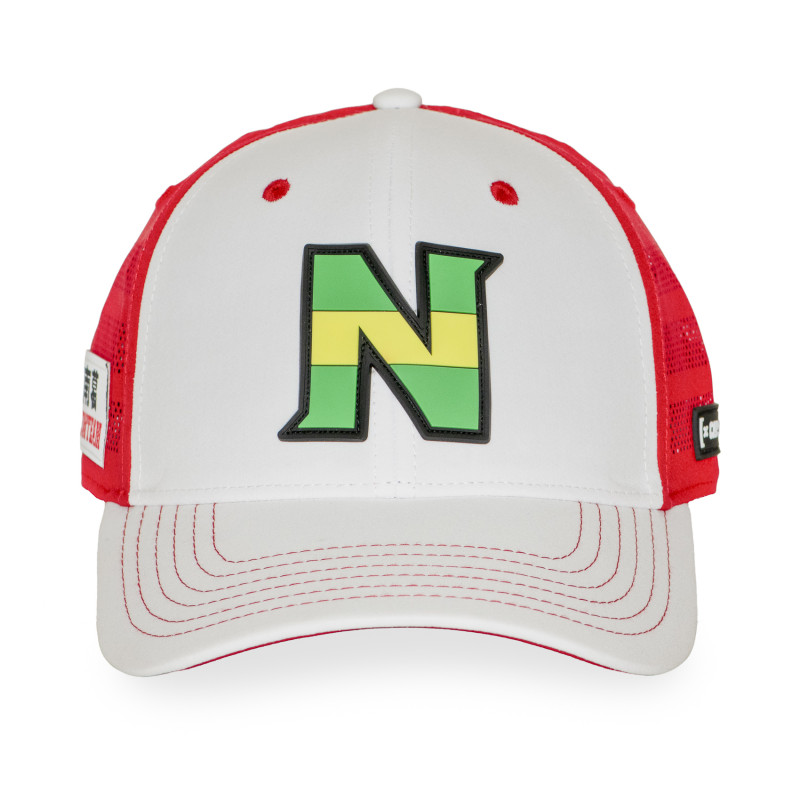 Casquette Baseball Olive Et Tom Scratch en silicone Blanche - Capslab