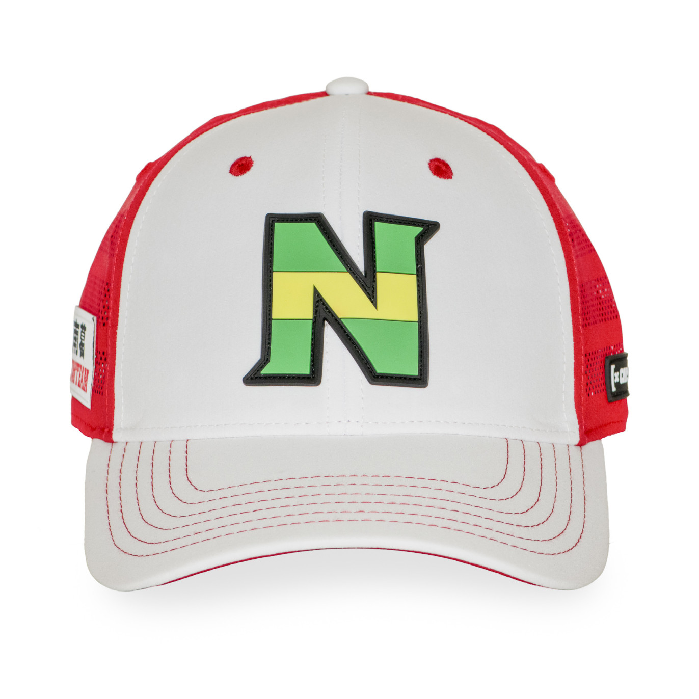 Casquette Baseball Olive Et Tom Scratch en silicone Blanche - Capslab