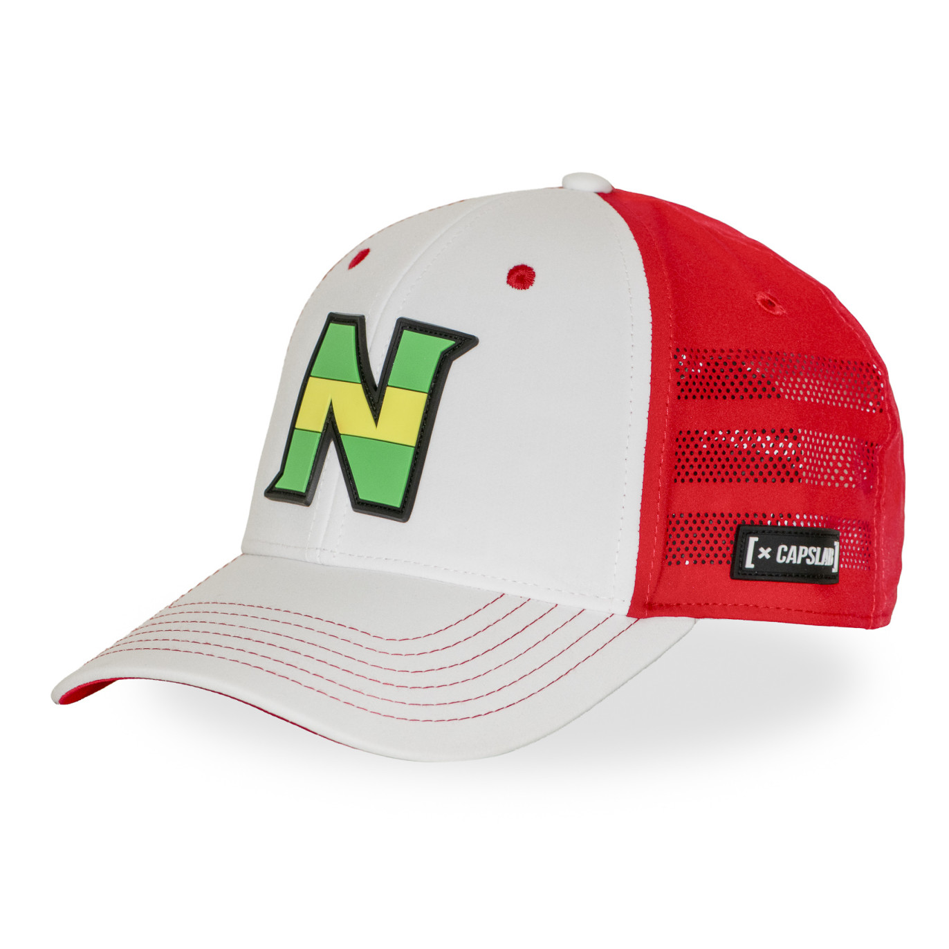 Casquette Baseball Olive Et Tom Scratch en silicone Blanche - Capslab