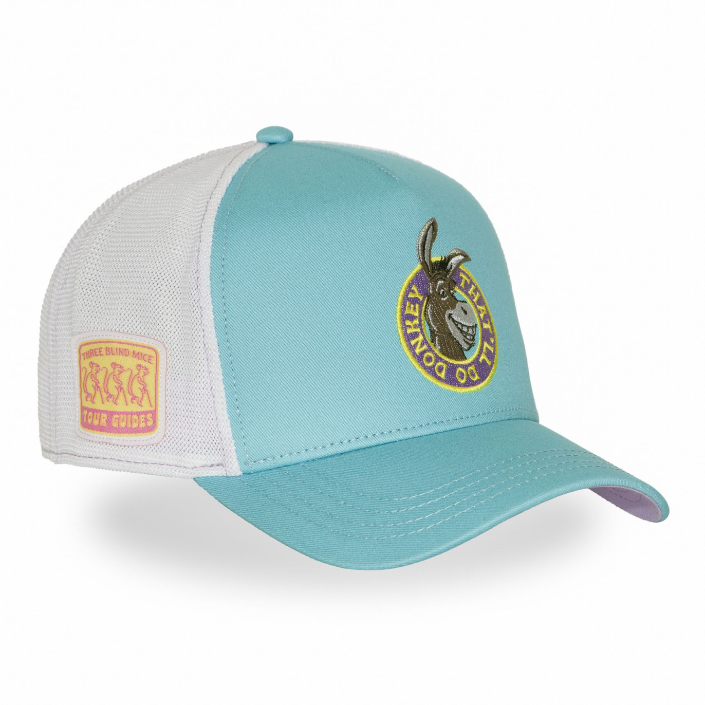 Casquette Trucker Schrek Snapback Turquoise - Capslab