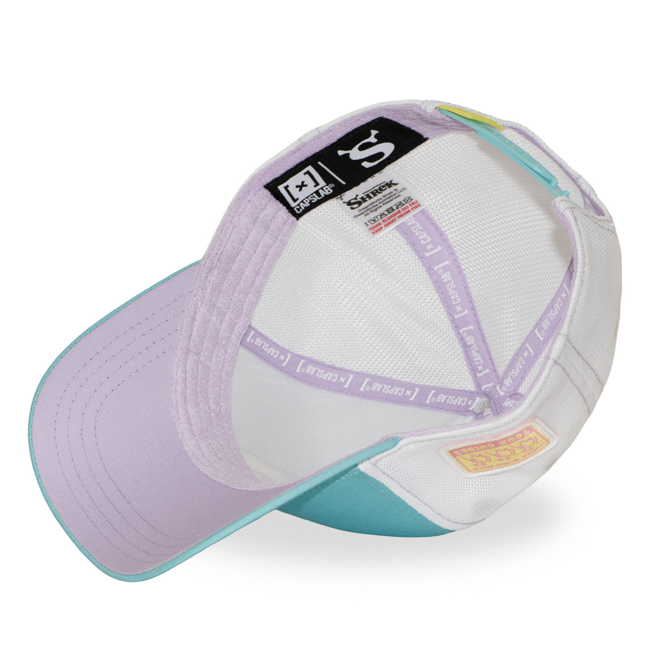 Casquette Trucker Schrek Snapback Turquoise - Capslab