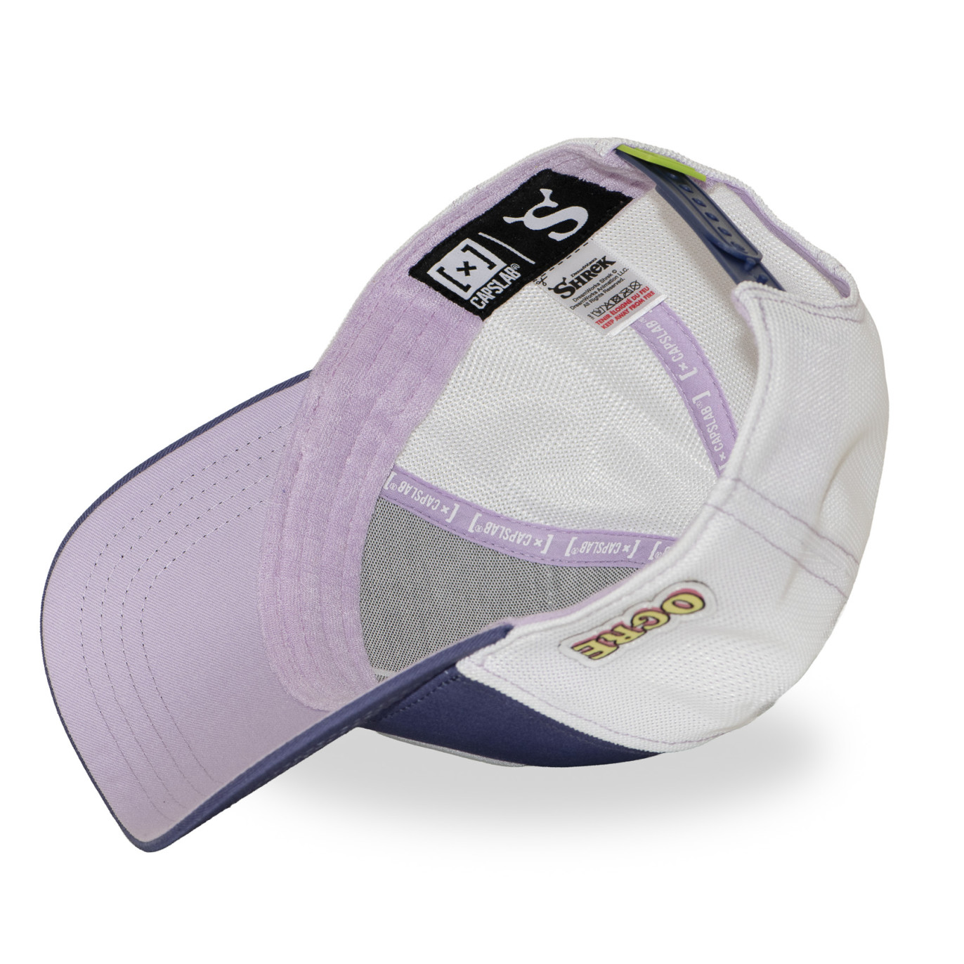 Casquette Trucker Schrek Snapback Violette - Capslab