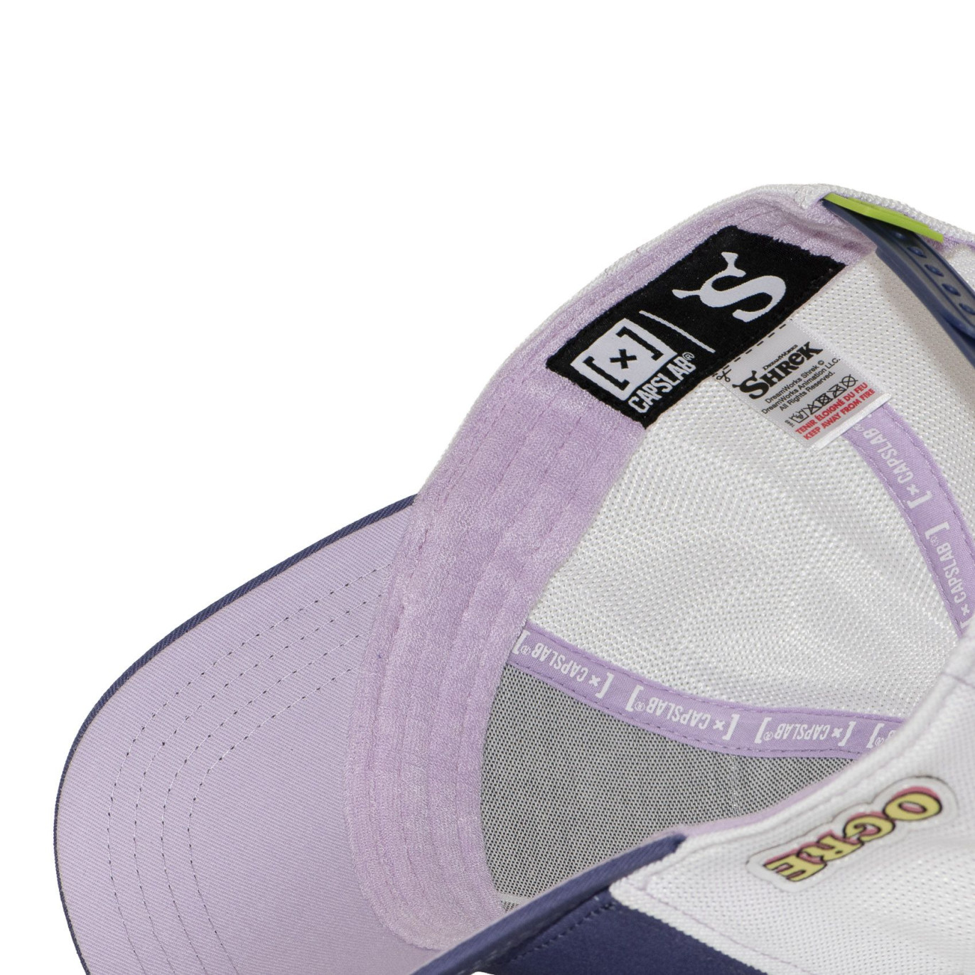 Casquette Trucker Schrek Snapback Violette - Capslab