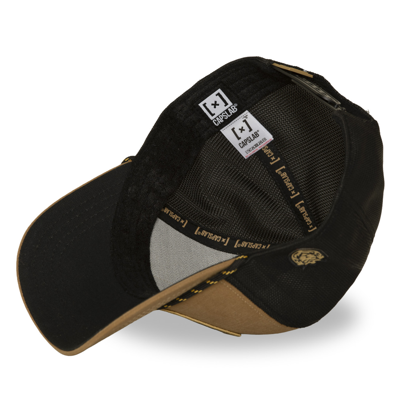Casquette trucker premium avec filet et patch Lion