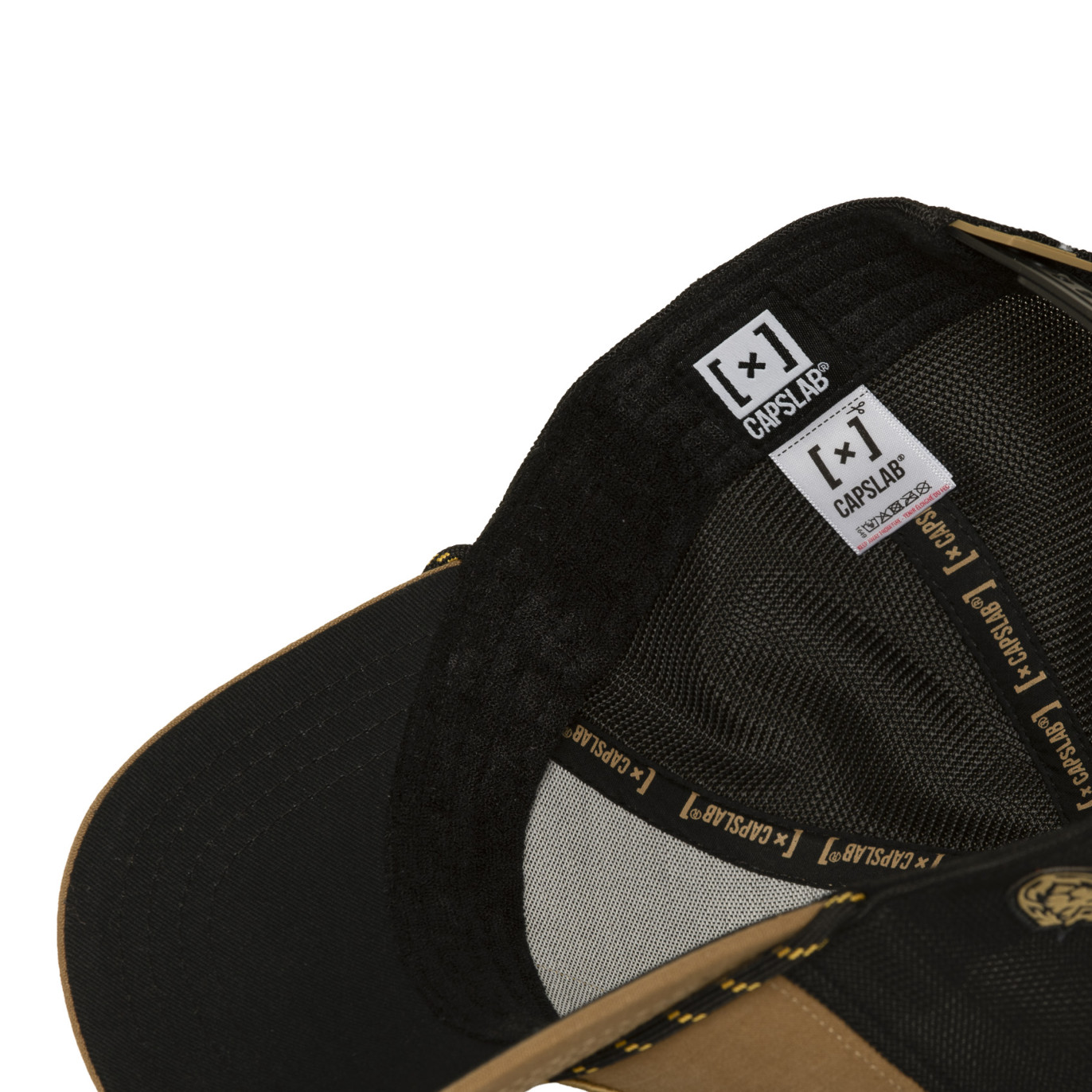 Casquette trucker premium avec filet et patch Lion