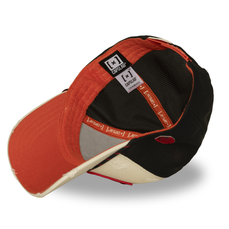 Casquette trucker premium avec filet et patch Wise Wolf