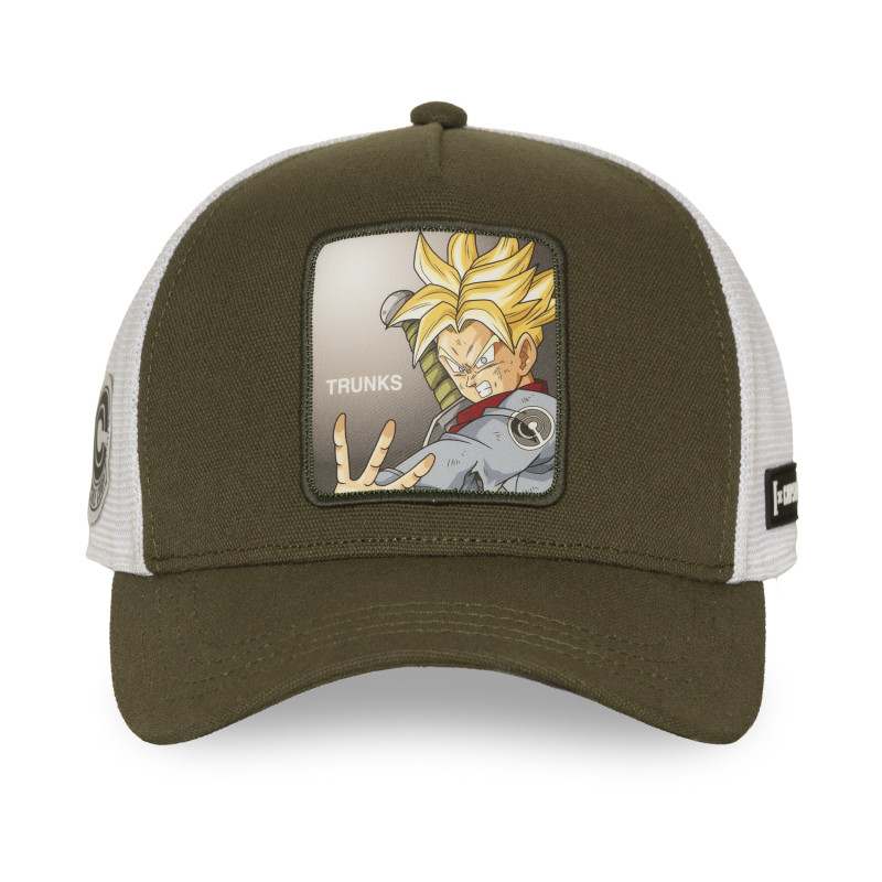 Casquette  trucker avec filet et patch Dragon Ball Super Future Trunk