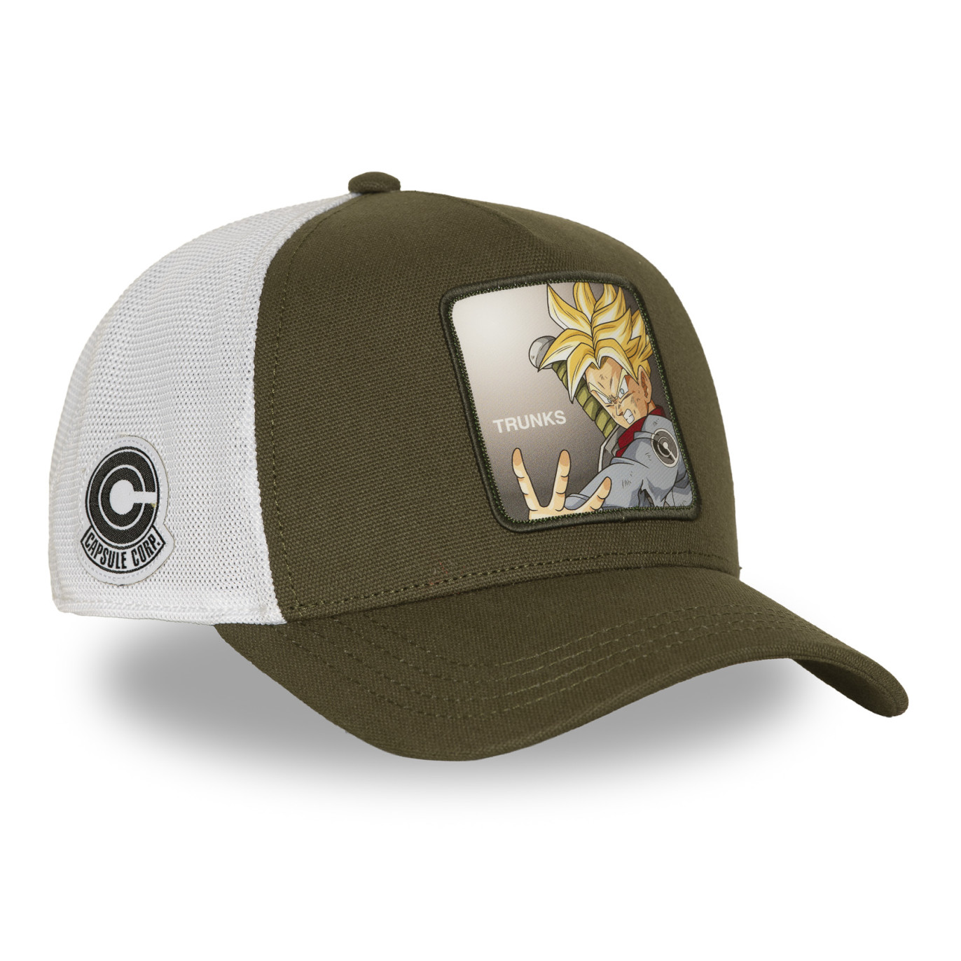 Casquette  trucker avec filet et patch Dragon Ball Super Future Trunk