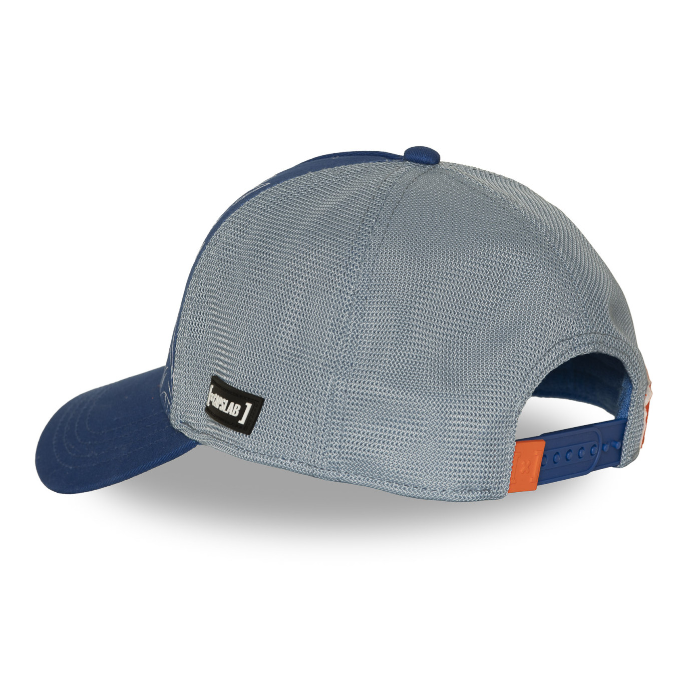 Casquette Trucker Dragon Ball Z Vegetto Snapback Bleue - Capslab