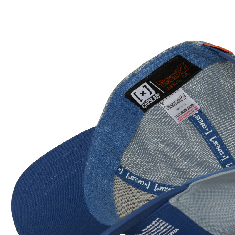 Casquette Trucker Dragon Ball Z Vegetto Snapback Bleue - Capslab