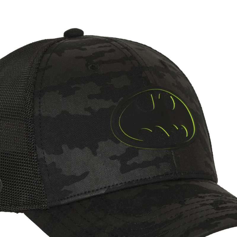 Casquette baseball premium avec filet et patch Dc Comics Neon Logo