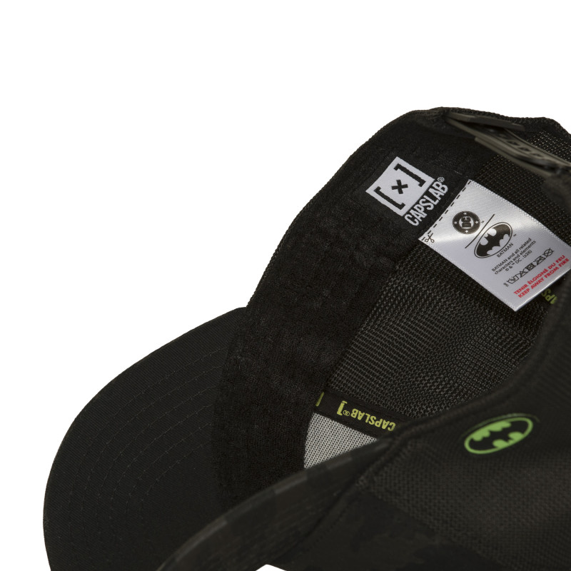 Casquette baseball premium avec filet et patch Dc Comics Neon Logo