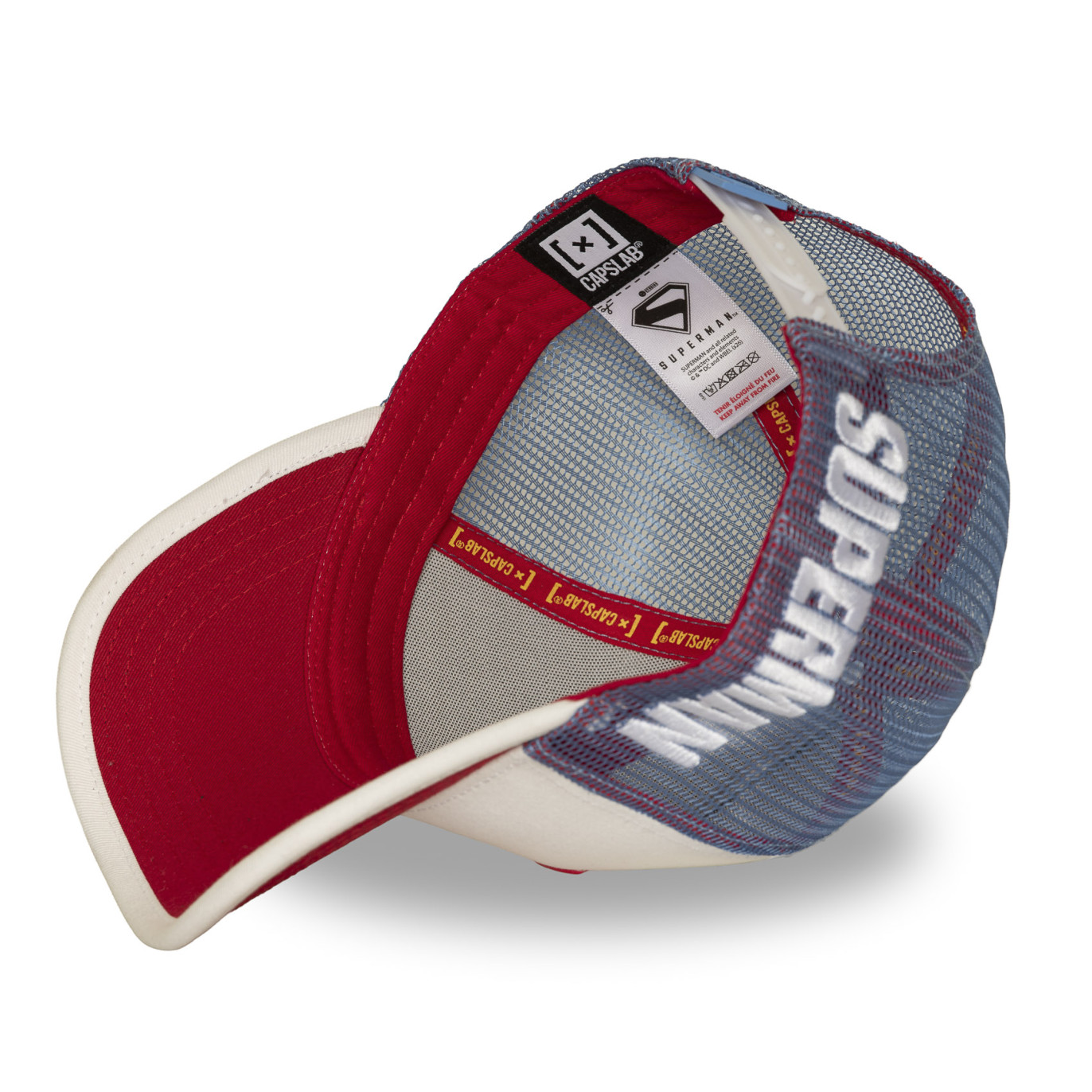 Casquette  trucker avec filet et logo Dc Comics Logo