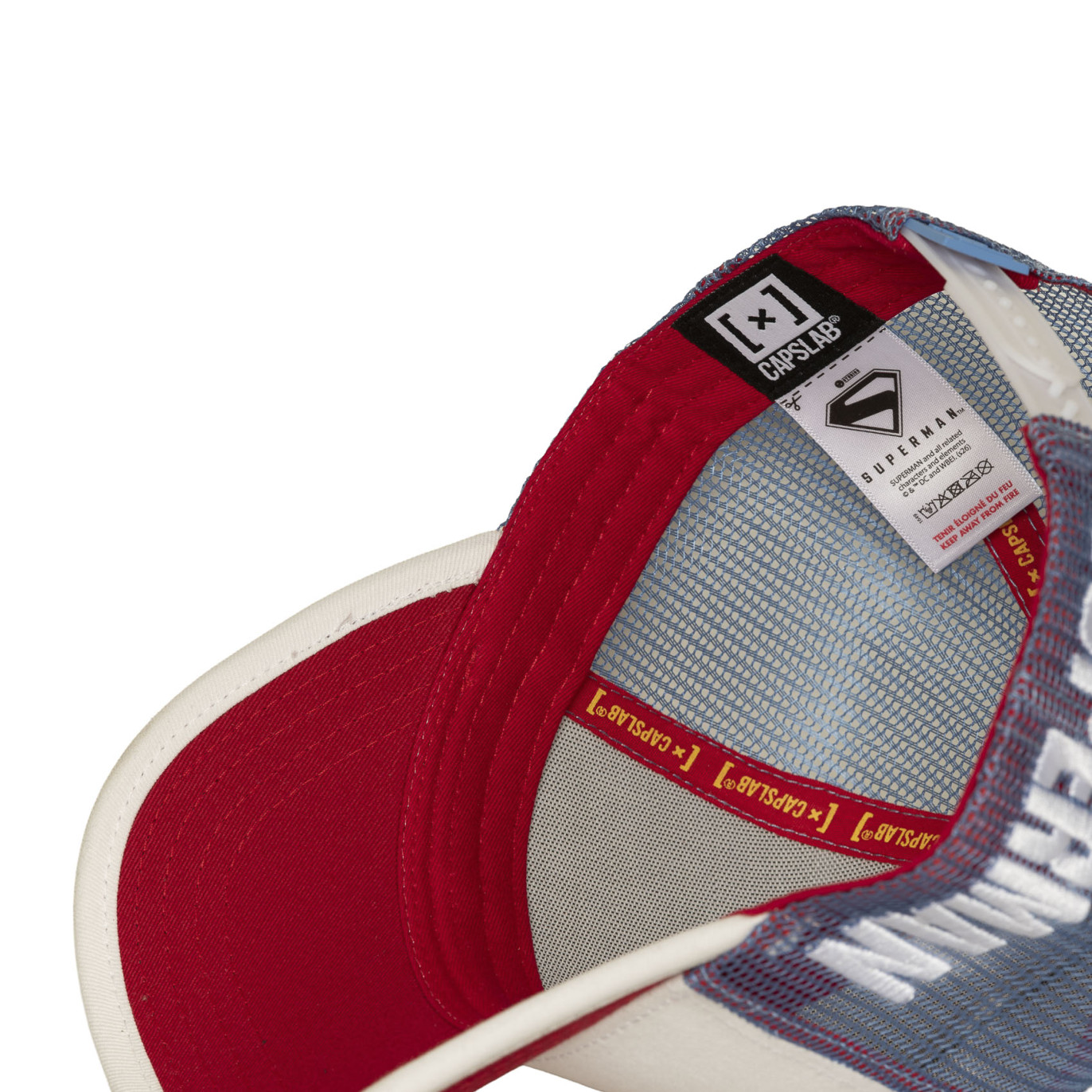 Casquette  trucker avec filet et logo Dc Comics Logo