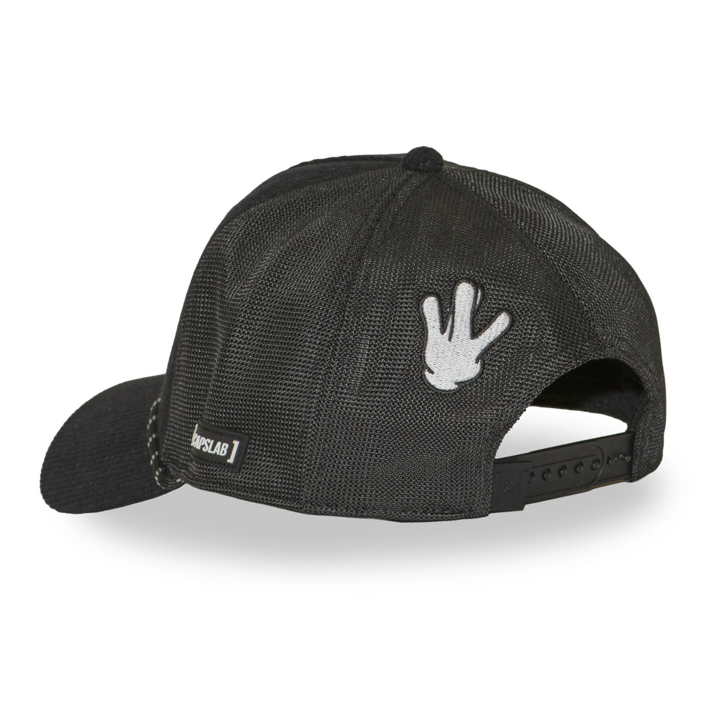 Casquette Trucker Snapback Noire - Capslab