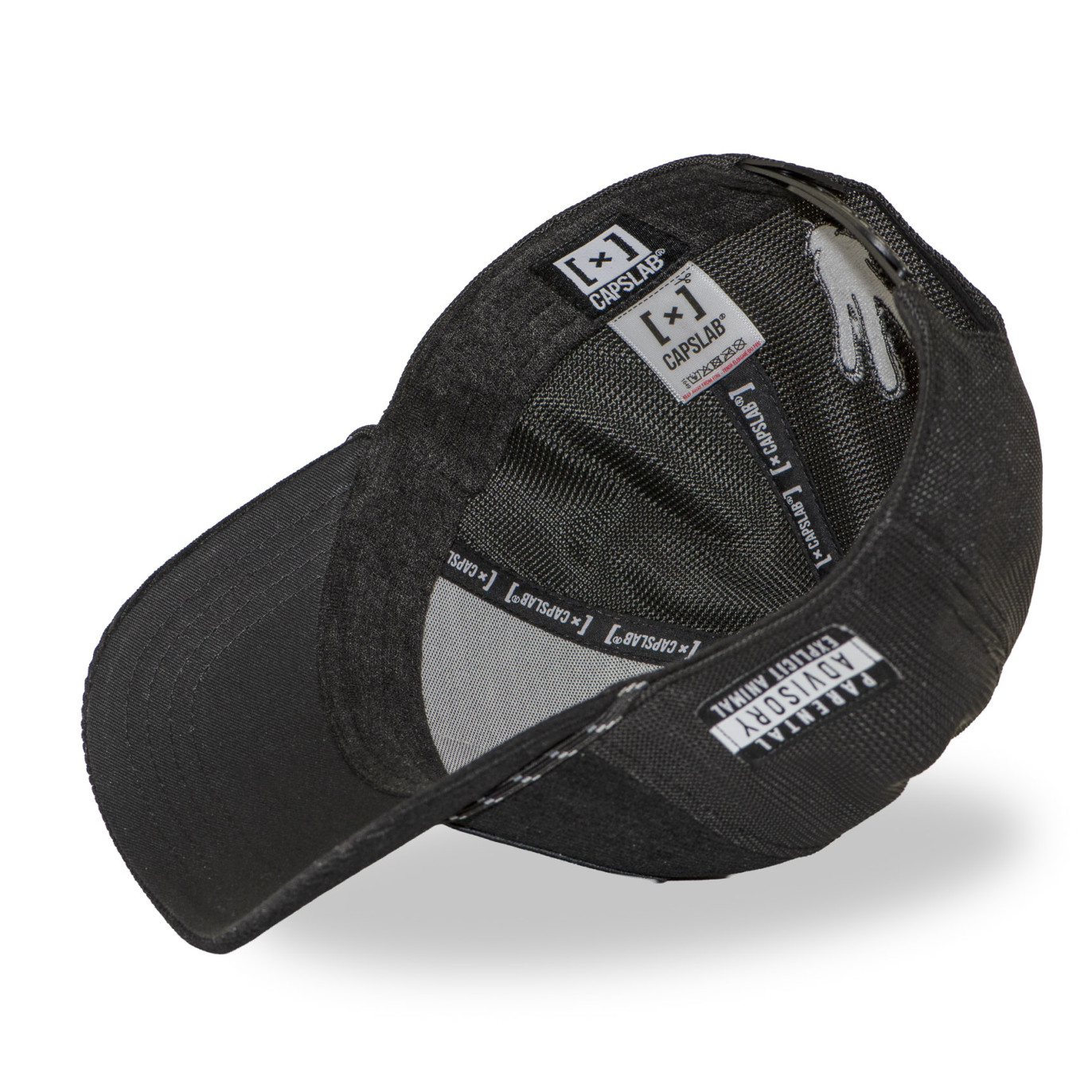 Casquette Trucker Snapback Noire - Capslab
