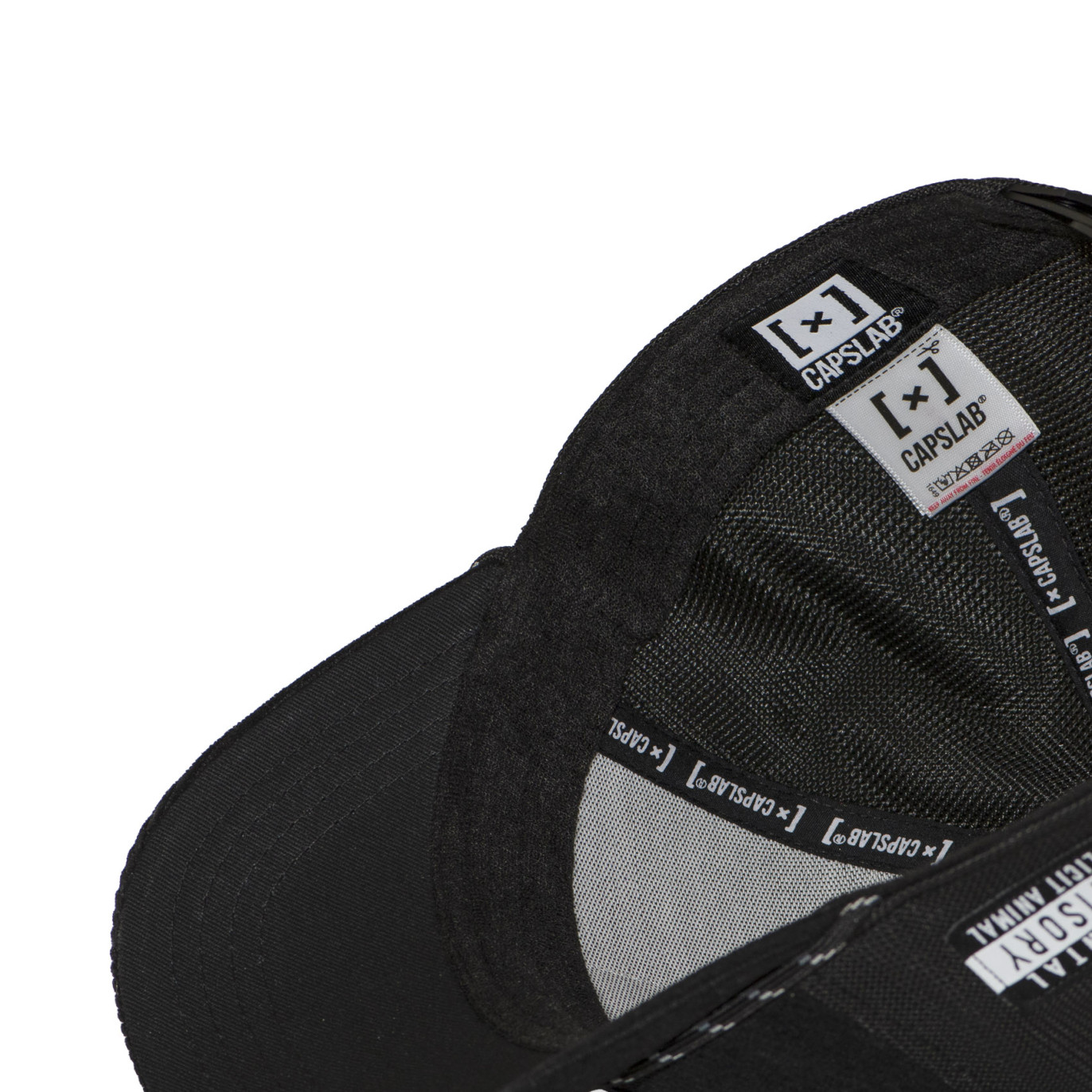 Casquette Trucker Snapback Noire - Capslab