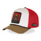 Casquette Trucker Snapback Rouge - Capslab