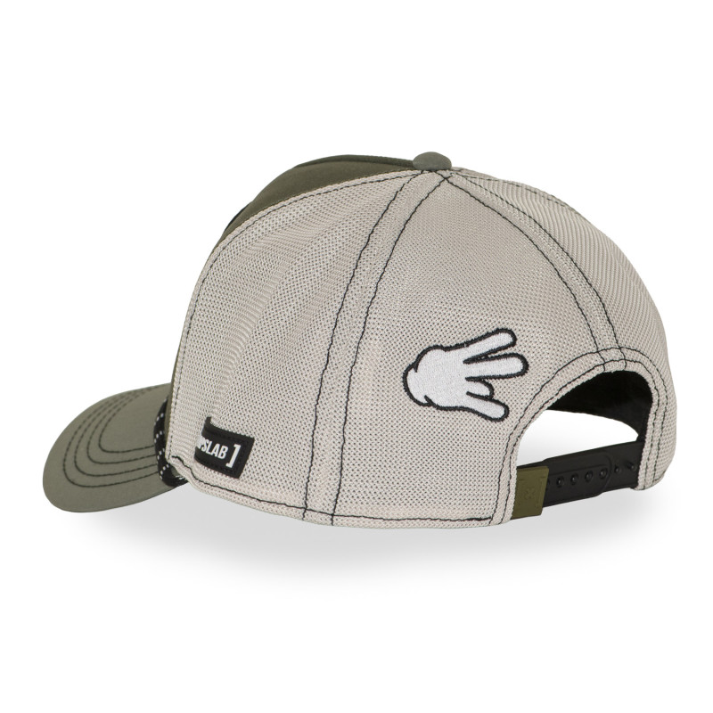 Casquette trucker premium avec filet et patch Half A Dollar