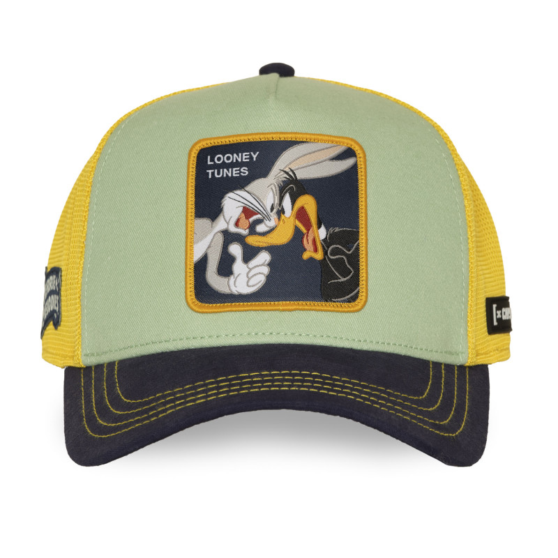 Casquette trucker premium filet et patch Looney Tunes Bugs and Daffy