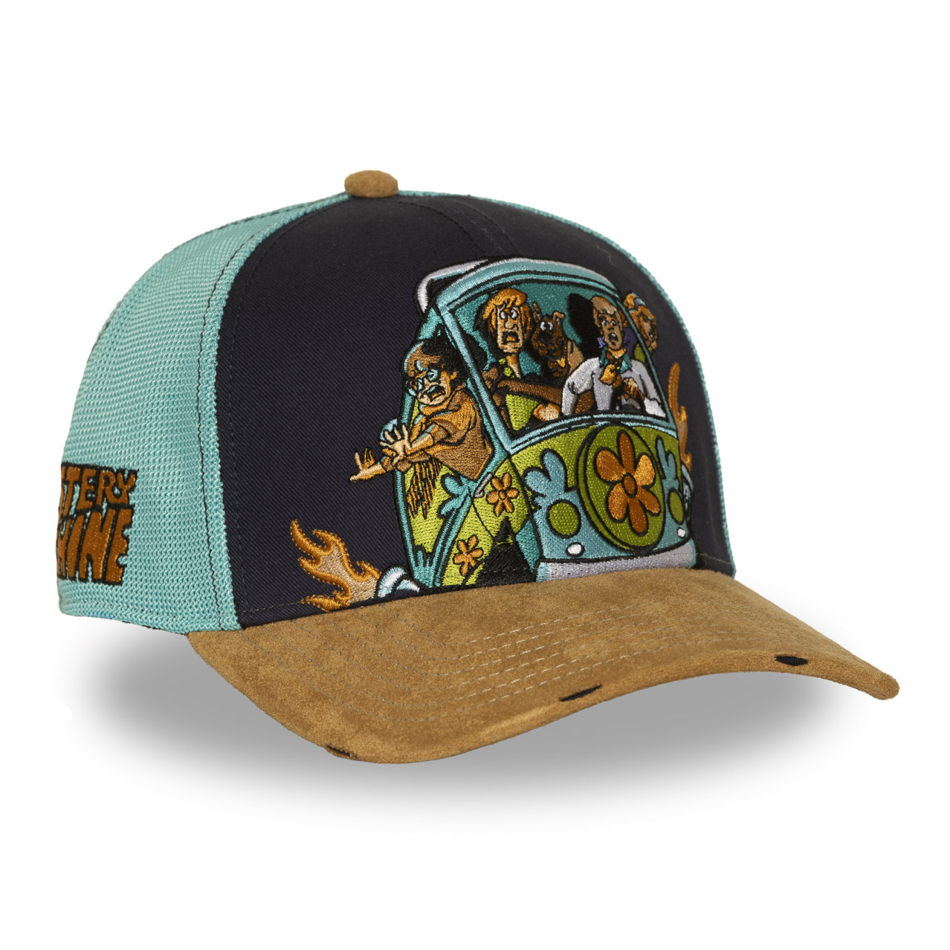 Casquette trucker premium filet et patch Scooby Doo Mystery Machine