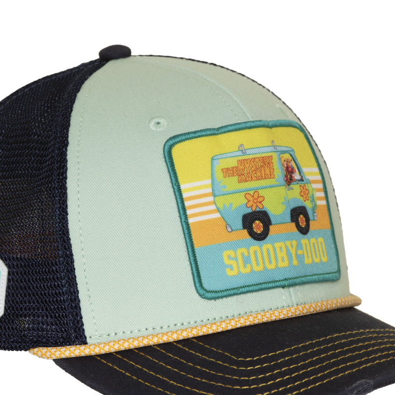 Casquette Trucker Scooby-Doo Snapback Verte - Capslab