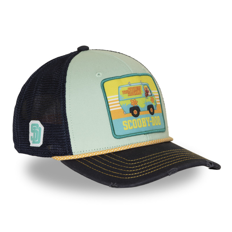 Casquette Trucker Scooby-Doo Snapback Verte - Capslab