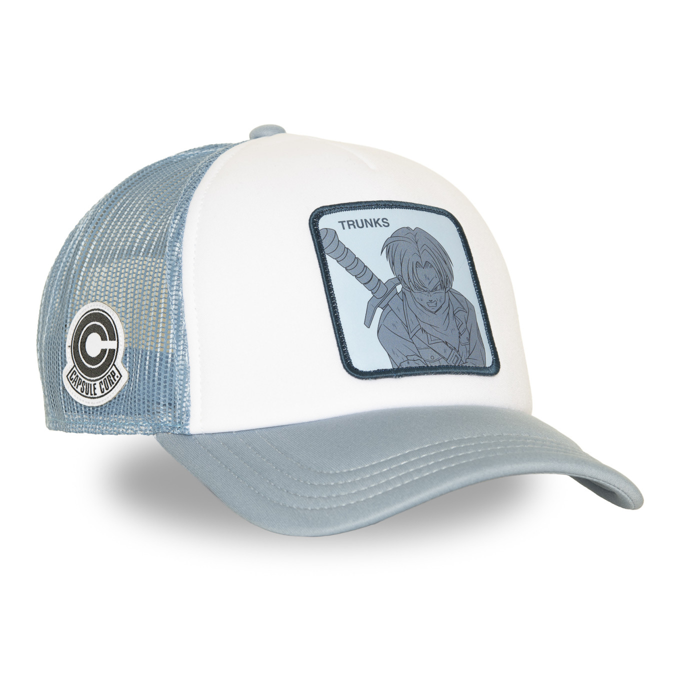 Casquette  trucker avec filet et patch Dragon Ball Super Future Trunk