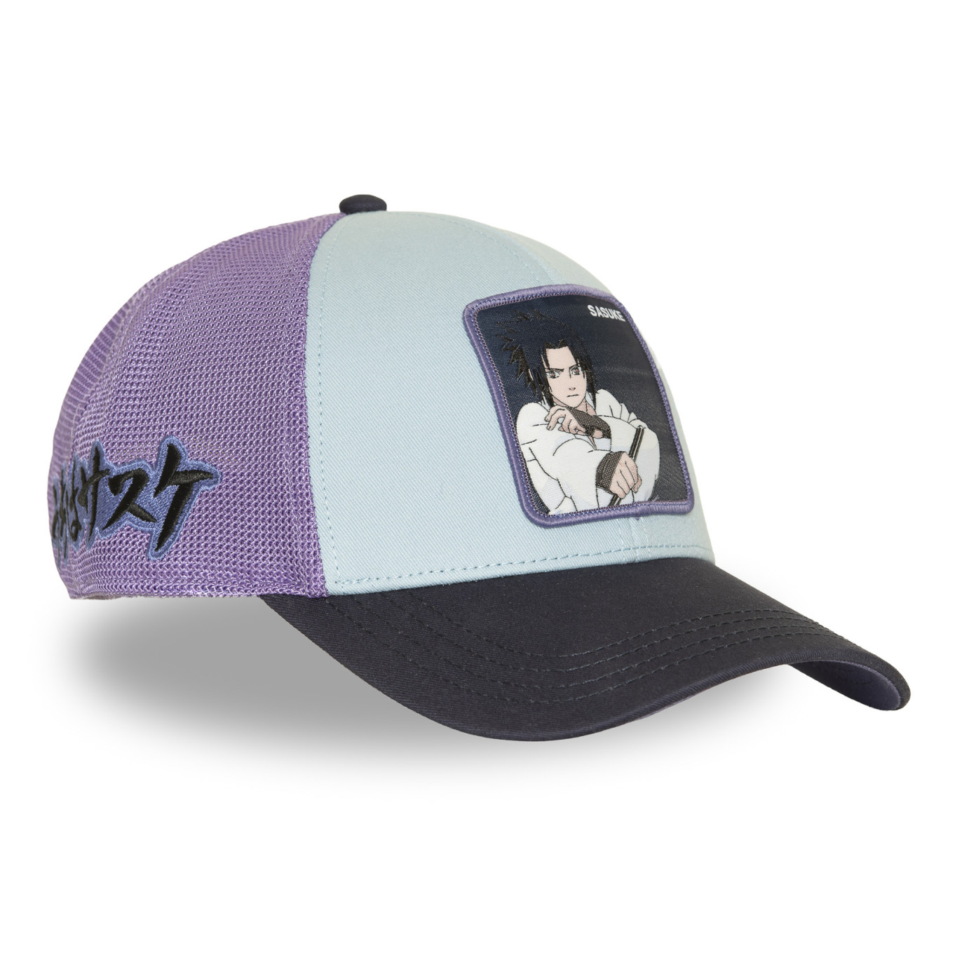 Casquette Baseball premium avec filet Naruto Shippuden Sasuke