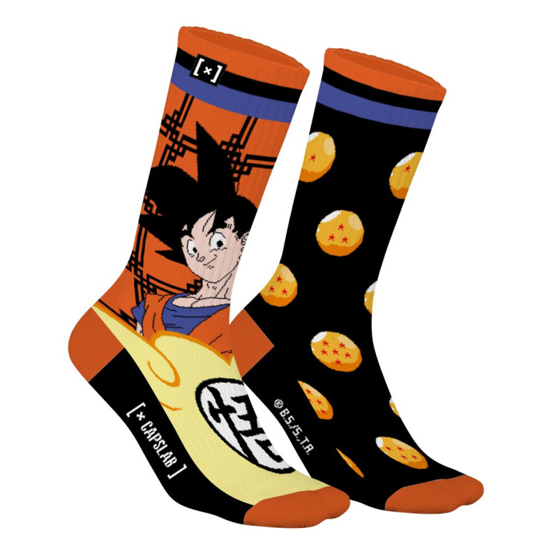 Paire de Chaussettes Dragon Ball Z Goku Goku - Capslab