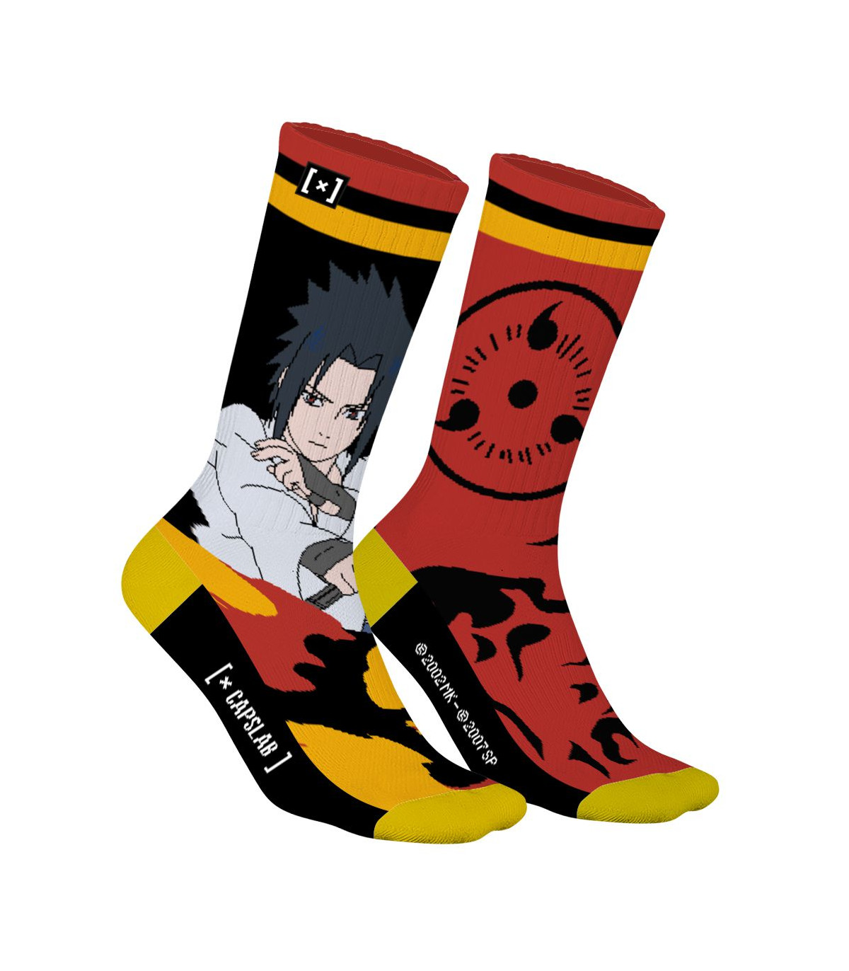 Paire de Tennis junior 200 aiguilles dépareillées Naruto Shippuden