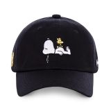 Casquette Dad cap Snoopy Scratch Noire - Capslab