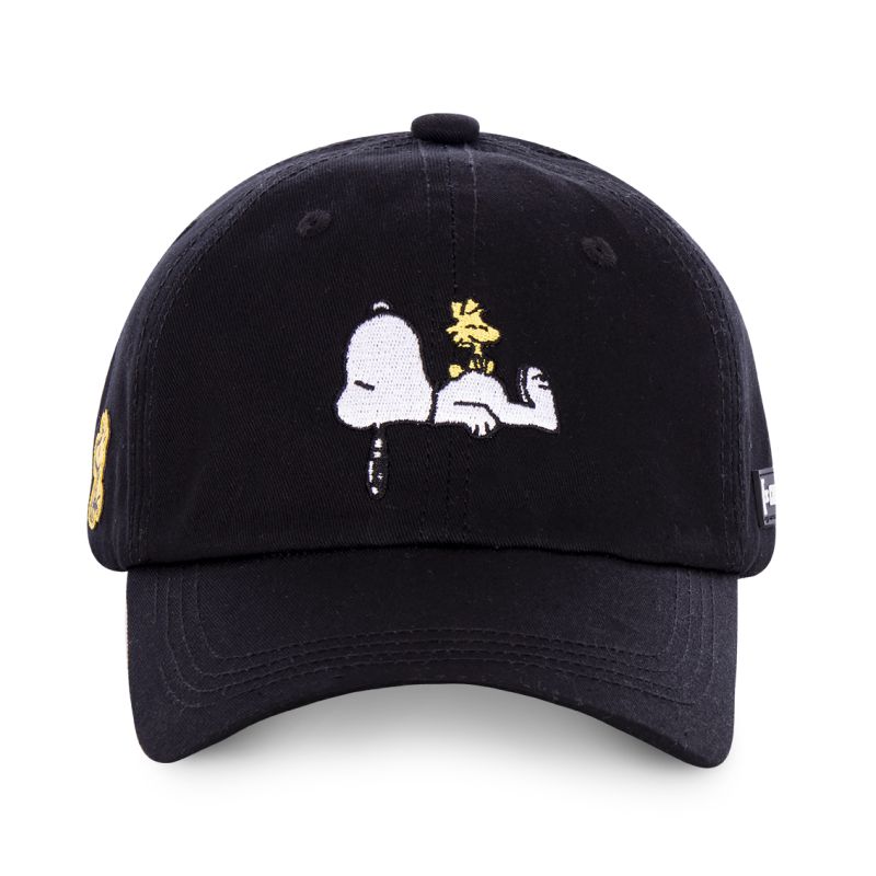 Casquette Capslab Peanuts Dog Noir