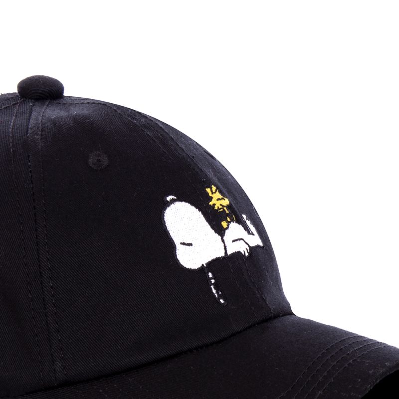 Casquette Capslab Peanuts Dog Noir