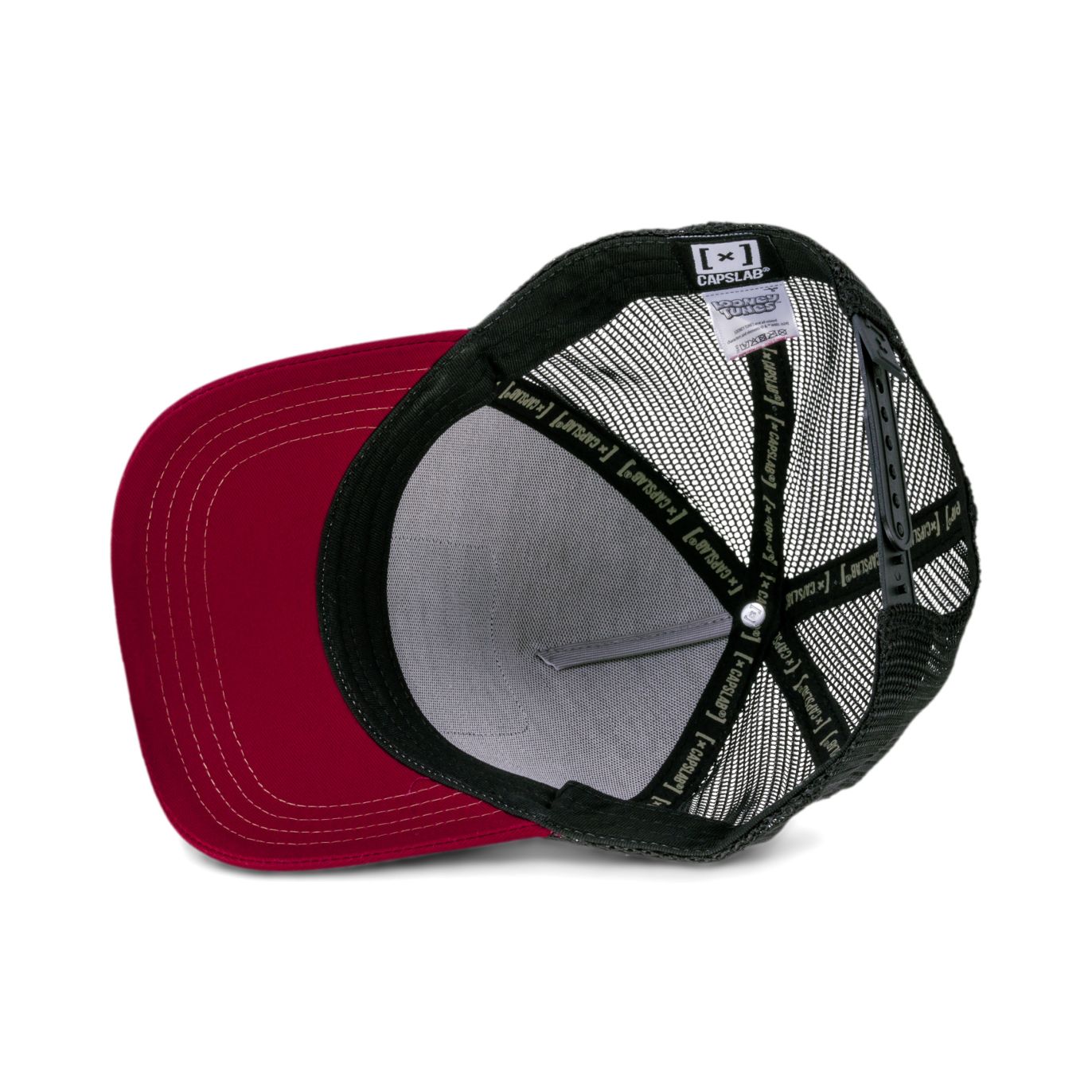 Casquette Trucker Looney Tunes Coyote Snapback Vert Kaki Capslab