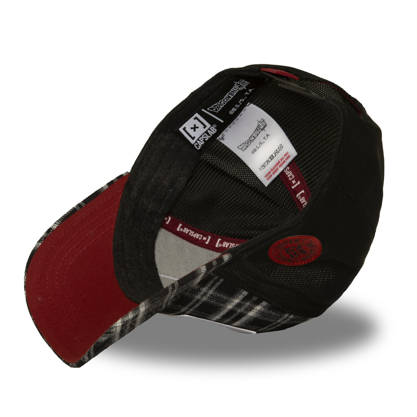 Casquette Snapback Dragon Ball Super Snapback Grise - Capslab
