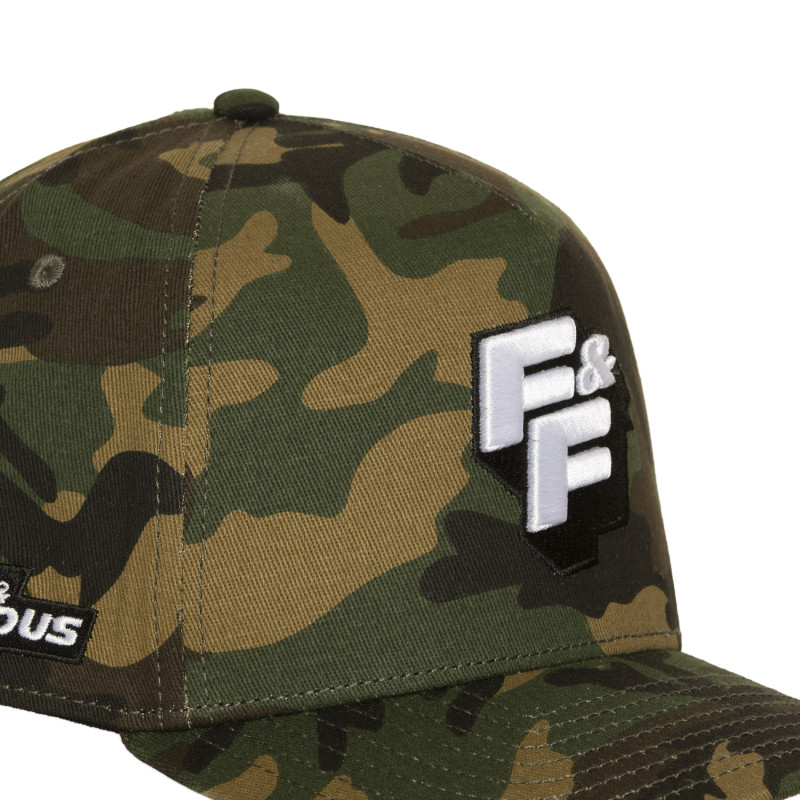 Casquette Baseball Fast And Furious Snapback Kaki - Capslab