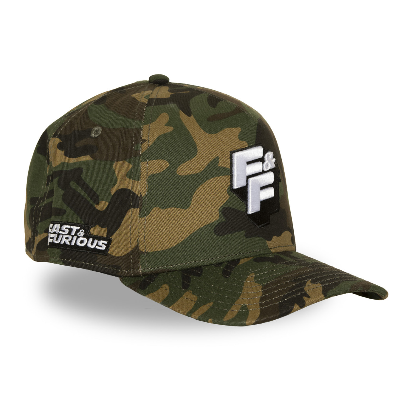 Casquette Baseball Fast And Furious Snapback Kaki - Capslab