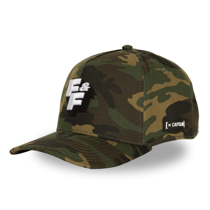 Casquette Baseball Fast And Furious Snapback Kaki - Capslab