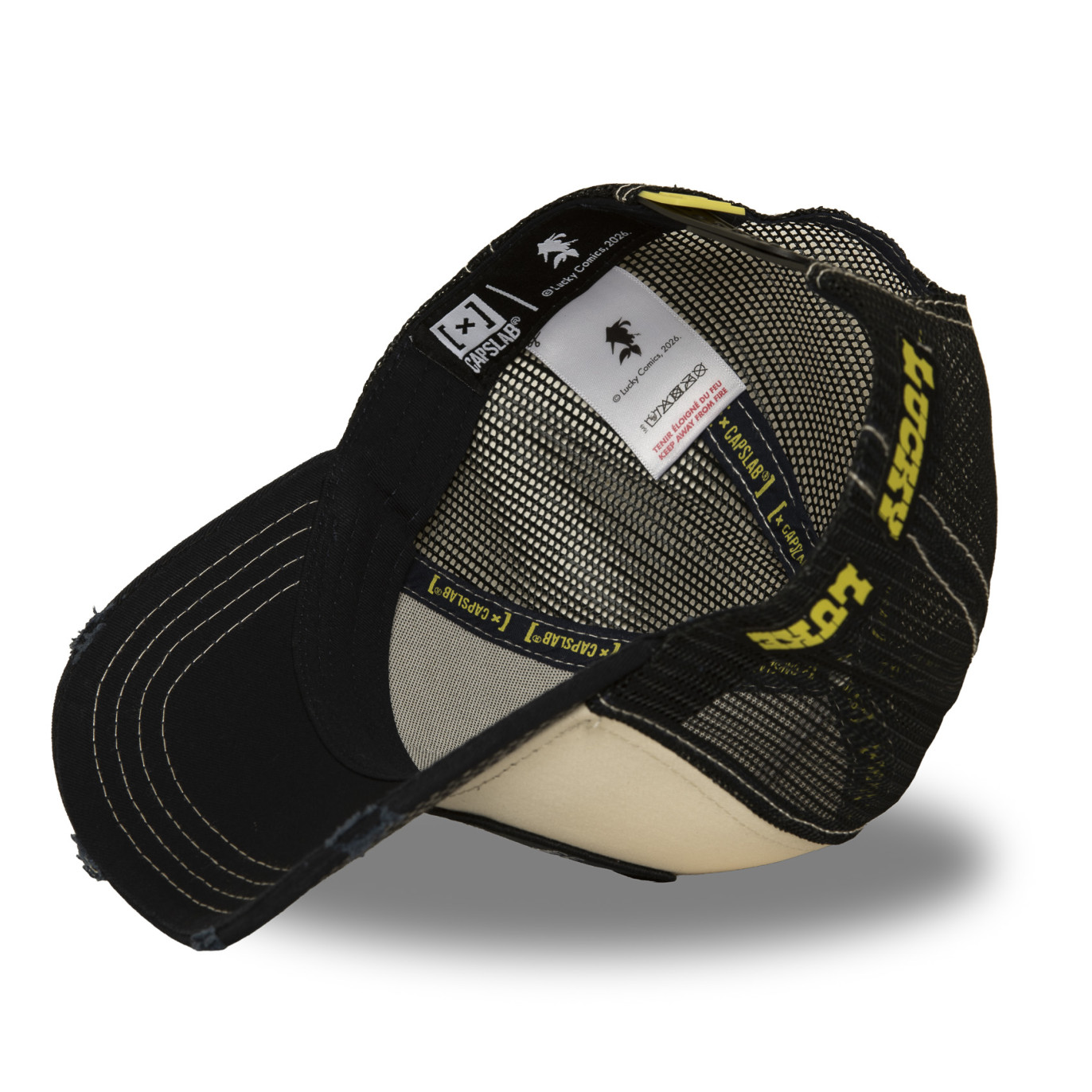 Casquette Snapback Lucky Luke Snapback Beige - Capslab