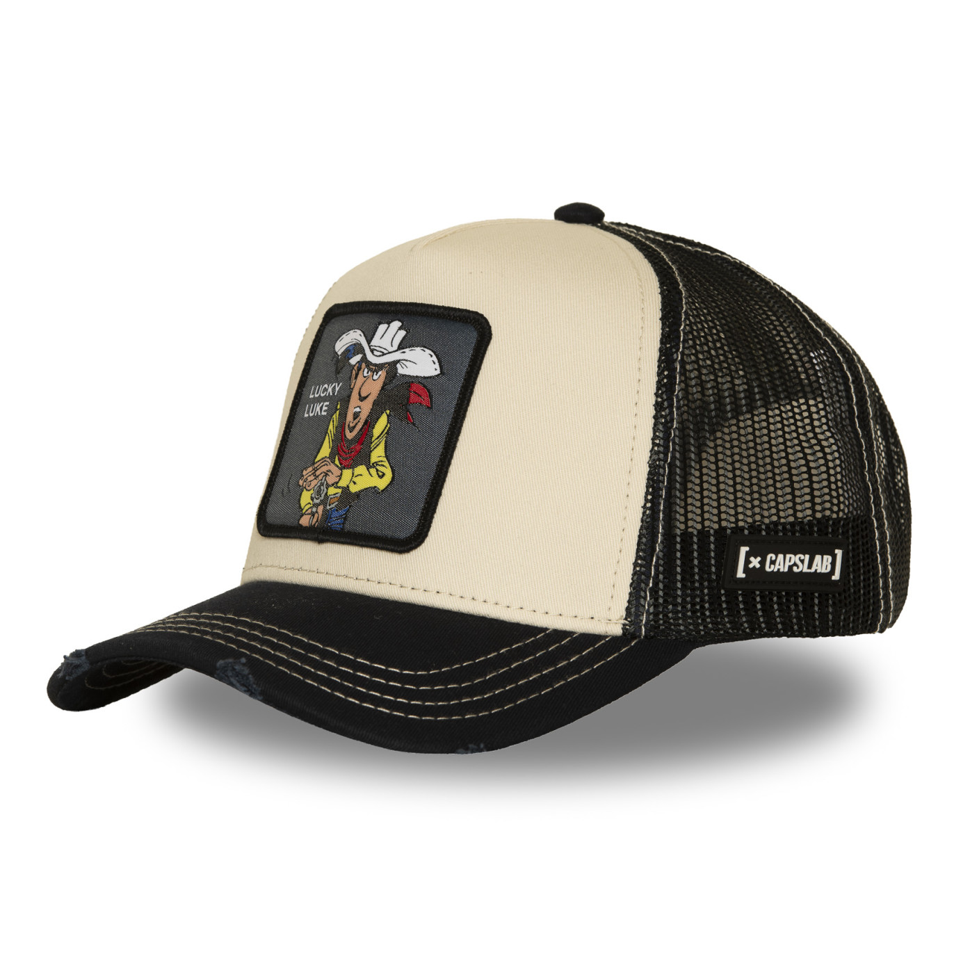 Casquette Snapback Lucky Luke Snapback Beige - Capslab
